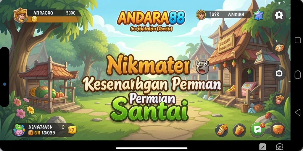 Gameplay ANDARA88 yang menyenangkan dan menghibur.