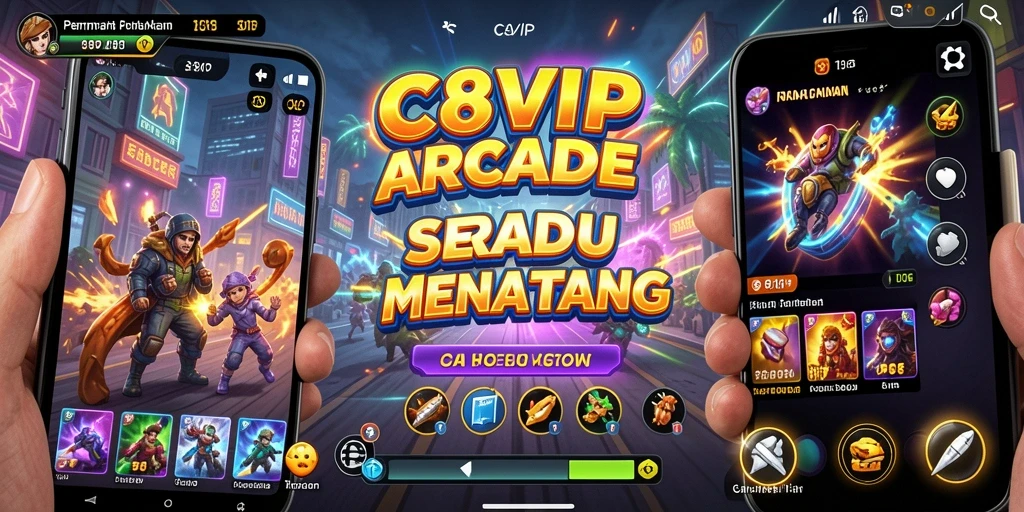 Gameplay C8VIP yang penuh aksi dan tantangan menarik.