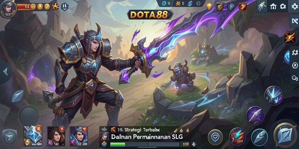 Tampilan gameplay seru dan strategi mendalam di DOTA88.