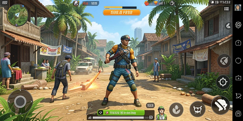 Tangkapan layar menunjukkan pengalaman gameplay Simulation yang menarik.
