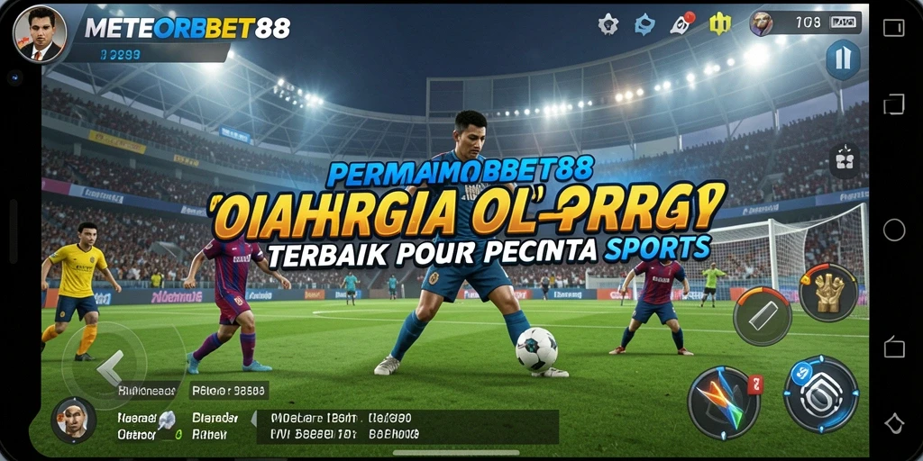 Tampilan gameplay olahraga di METEORBET88 yang menarik.