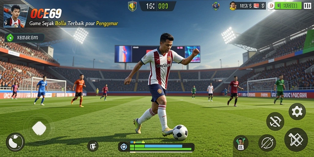 Tampilan gameplay OCE69 yang mengesankan dan mendebarkan.