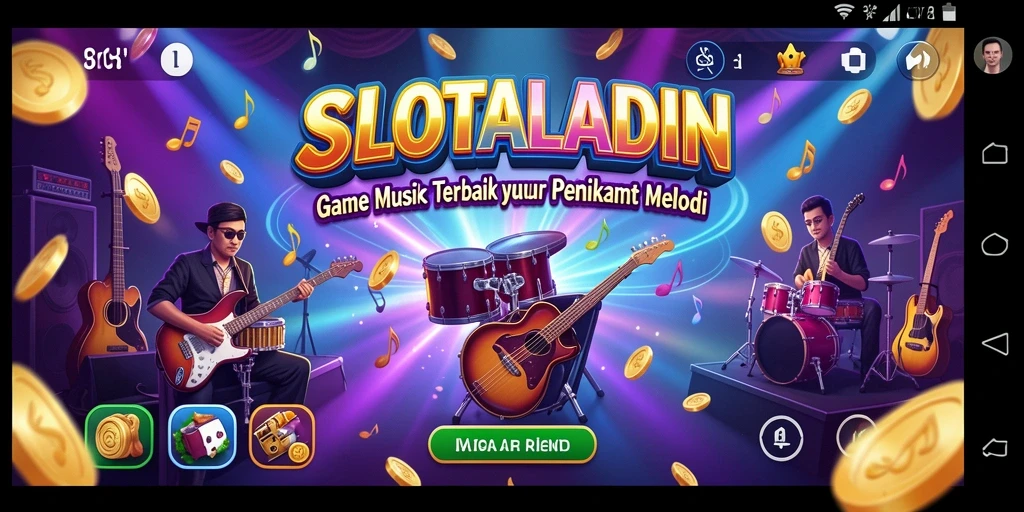 Gameplay SLOTALADIN yang interaktif dan penuh warna.